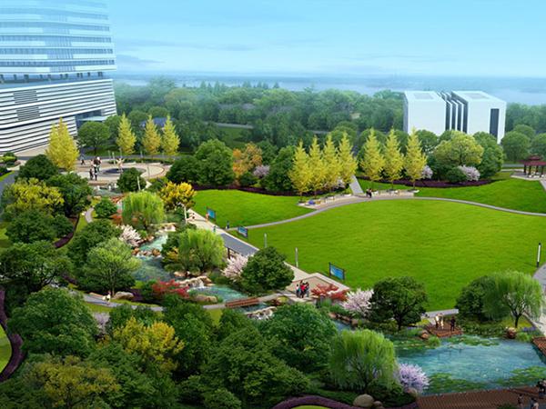 如何在不同區域進行合理的綠化?壹壹集團帶你們走進來